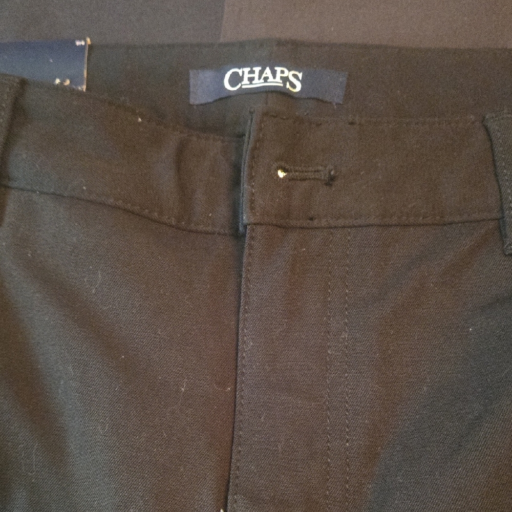 Chaps Women's Black Dress Jeans Size 12